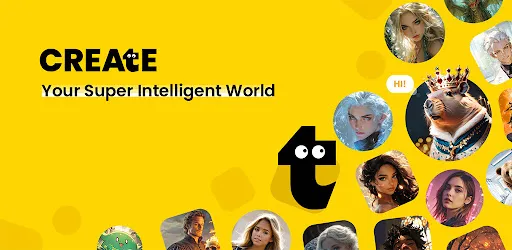 Talkie: Creative AI Community background